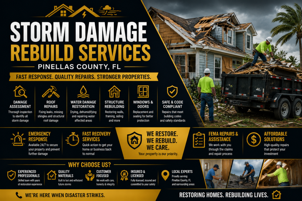 Storm Damage Rebuild Services